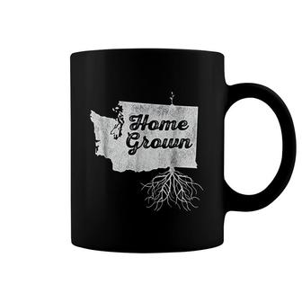 Washington Home Grown Roots Wa State Pride Coffee Mug | Mazezy