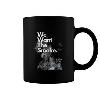We Want The Smoke-Bbq Novelty Coffee Mug | Mazezy