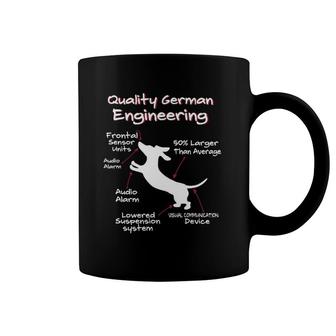 Weiner Dog German Dachshund Quality German Engineering Coffee Mug | Mazezy