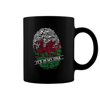 Welsh Flag It's In My Dna Coffee Mug | Mazezy