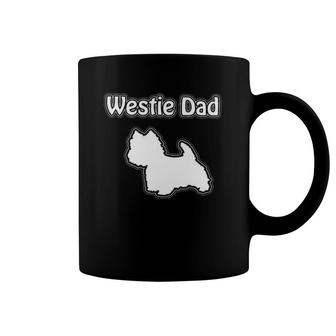 Westie - Westie Dad Dog Dad Coffee Mug | Mazezy