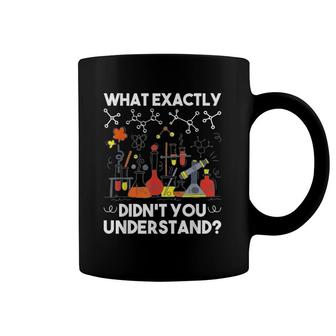 What Didn't You Understand - Chemistry Humor Science Teacher Coffee Mug | Mazezy