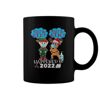 What The Elf What The Elk - Christmas 2022 Ver2 Coffee Mug | Mazezy