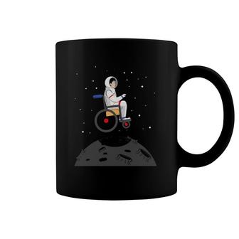 Wheelchair Astronaut I Funny Gift Kids With Wheelchair Coffee Mug | Mazezy