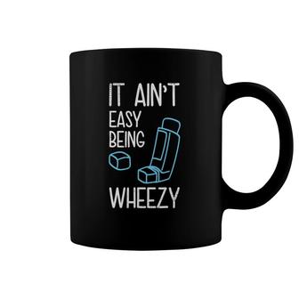 Wheezy Asthma Inhaler Asthmatic Machine Asthmatic Nebulizer Coffee Mug | Mazezy