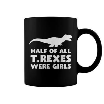 White T Rex Runny Quote Girl T Tex Coffee Mug | Mazezy