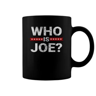 Who Is Joe Jo Mama Funny Distressed Dank Meme Coffee Mug | Mazezy