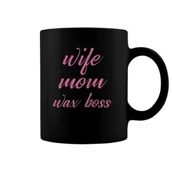 Wife Mom Wax Boss Scented Wax Warmer Consultant Coffee Mug | Mazezy UK