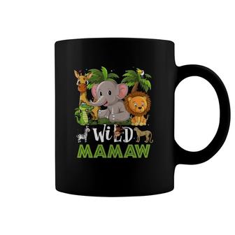 Wild Mamaw Zoo Nature Safari Jungle Animals Lover Coffee Mug | Mazezy
