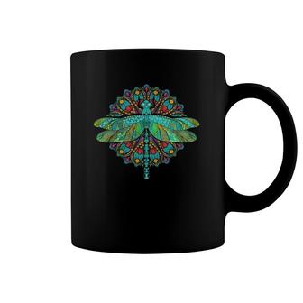 Wildlife Insect Animal Lover Hippie Gift Nature Dragonfly Coffee Mug | Mazezy