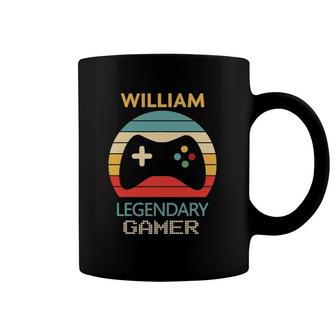 William Name Gift - Personalized Legendary Gamer Coffee Mug | Mazezy DE