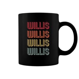 Willis Gift Name Personalized Funny Retro Vintage Birthday Coffee Mug | Mazezy