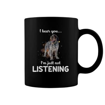 Wirehaired Pointing Griffon I Hear You Not Listening Coffee Mug | Mazezy CA