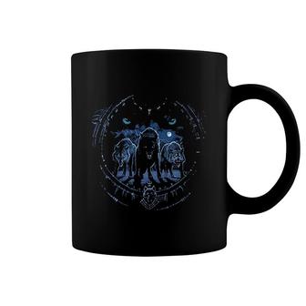 Wolf Pack Spirit Animal Claws And Fangs Wild Animals Coffee Mug | Mazezy