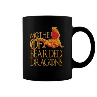 Woman Mother Of Bearded Dragons Women Reptile Mom Coffee Mug | Mazezy