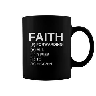 Women Faith Round Neck Graphic Coffee Mug | Mazezy