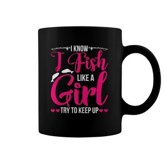 Women Fishing For Girls Fish Bass Fishing Coffee Mug | Mazezy