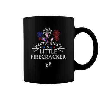 Womens 4Th Of July Pregnancy Announcement Tank Baby Reveal Coffee Mug | Mazezy