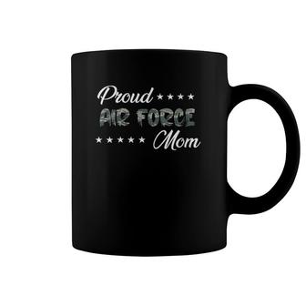Womens Abu Bold Proud Air Force Mom Coffee Mug | Mazezy