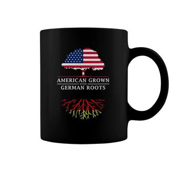 Womens American Grown With German Roots - Germany Coffee Mug | Mazezy