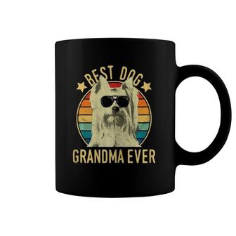Womens Best Dog Grandma Ever Yorkshire Terrier Mothers's Day Coffee Mug | Mazezy