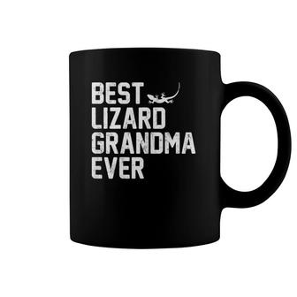 Womens Best Grandma Lizard Ever Vintage Coffee Mug | Mazezy