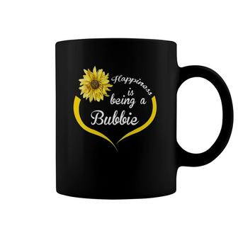 Womens Bubbie Gift Happiness Is Being A Bubbie Coffee Mug | Mazezy