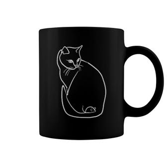 Womens Cat And Mouse, Animal Coffee Mug | Mazezy