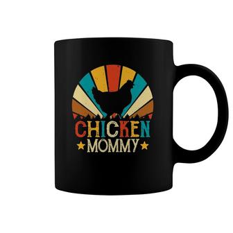 Womens Chicken Mommy Funny Poultry Farm Girls Chicken Gifts Mom Coffee Mug | Mazezy