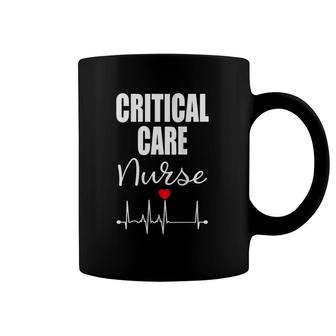 Womens Critical Care Icu Nurse Coffee Mug | Mazezy