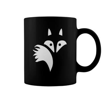 Womens Cute Red Fox Coffee Mug | Mazezy