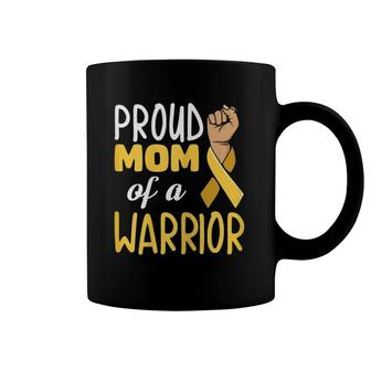 Womens Fight Childhood Cancer Quote For Your Cancer Mom Coffee Mug | Mazezy