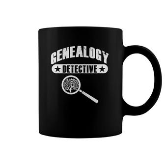 Womens Genealogy Detective Genealogist Roots Ancestry Ancestor Gift Coffee Mug | Mazezy