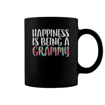 Women's Happiness Is Being A Grammy Mother's Day Gif V-Neck Coffee Mug | Mazezy