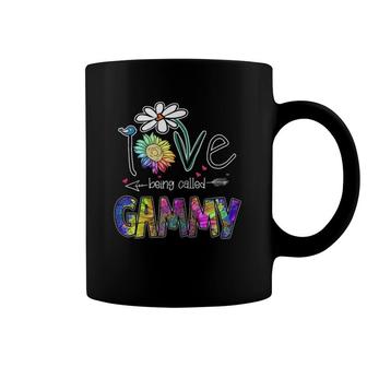 Womens I Love Being Called Gammy Daisy Sunflower Mother's Day Gifts Coffee Mug | Mazezy
