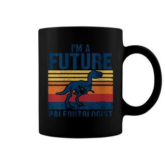 Womens I'm A Future Paleontologist Vintage Paleontology Dinosaurs Coffee Mug | Mazezy