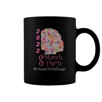 Womens International Women's Day 2022 Choose To Challenge Purple Coffee Mug | Mazezy