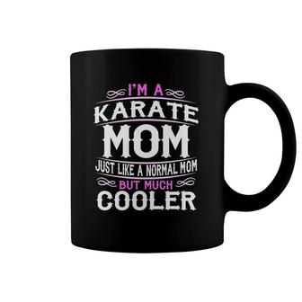 Womens Karate Mom, Cute Sporting Mom Gift Coffee Mug | Mazezy CA
