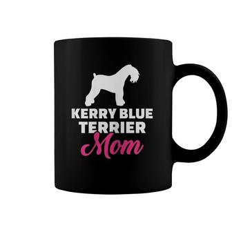 Womens Kerry Blue Terrier Mom Coffee Mug | Mazezy
