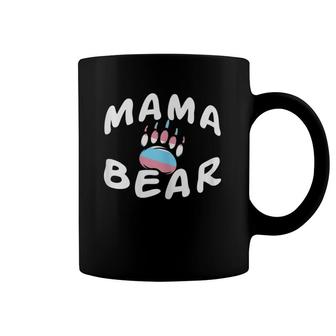 Womens Mama Bear Lgbtq Trans Cute Transgender Gifts Coffee Mug | Mazezy