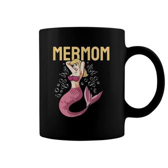 Womens Mermaid Mom Mermom Coffee Mug | Mazezy
