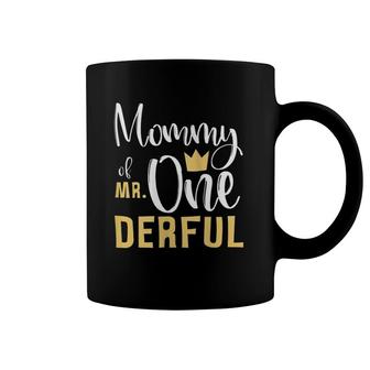 Womens Mommy Of Mr Onederful 1St Birthday First One-Derful Matching Coffee Mug | Mazezy