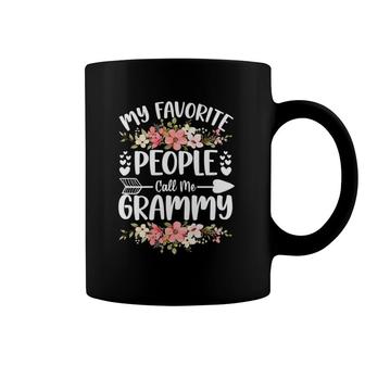 Womens My Favorite People Call Me Grammy Mother's Day Gifts Coffee Mug