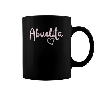 Womens Pretty Abuelita Gift For Your Latina Spanish Mexican Grandma Coffee Mug | Mazezy