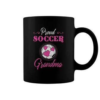 Womens Proud Soccer Grandma Gift Coffee Mug | Mazezy