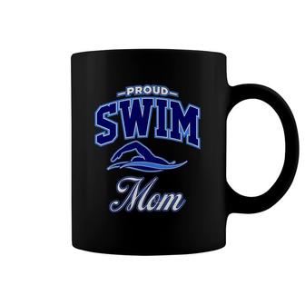 Womens Proud Swim Mom Lover Coffee Mug | Mazezy