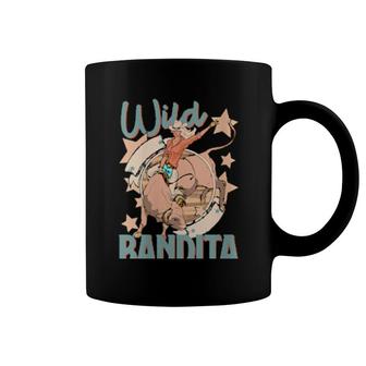 Womens Retro Cowgirl Wild Bandita Western Country Cowboy Wild West Coffee Mug | Mazezy