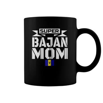 Womens Storecastle Super Bajan Mom Mothers Gift Barbados Coffee Mug | Mazezy