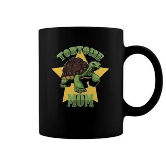 Womens Tortoise Mom Vintage Tortoises Reptile Lover Turtle Mama Coffee Mug | Mazezy