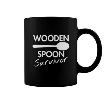 Wooden Spoon Survivor Coffee Mug | Mazezy